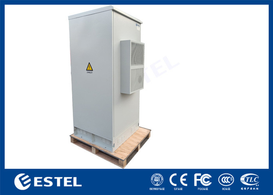 Buitentelecomkas met polyesterpoedercoating en 20 mm PEF-isolatie