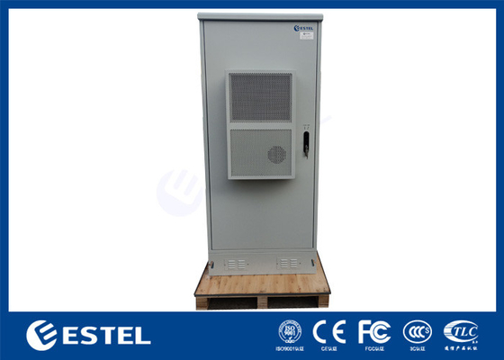 Buitentelecomkas met polyesterpoedercoating en 20 mm PEF-isolatie