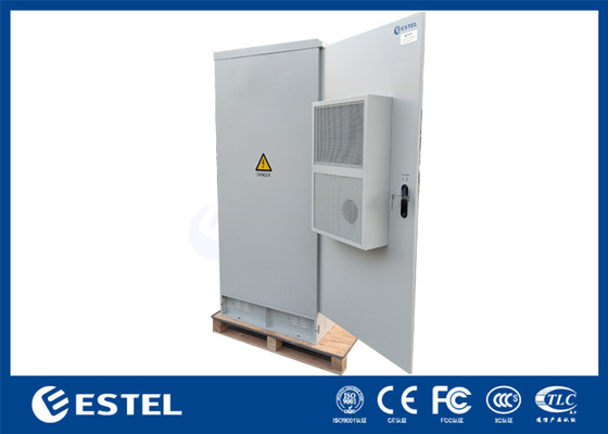 Buitentelecomkas met polyesterpoedercoating en 20 mm PEF-isolatie