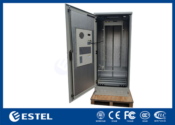 Buitentelecomkas met polyesterpoedercoating en 20 mm PEF-isolatie