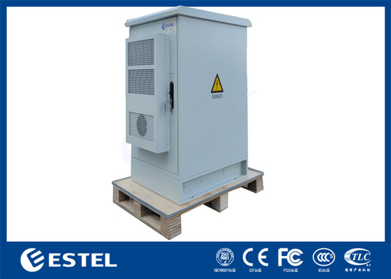 Dual-Door Outdoor Telecom Cabinet Met PDU / Batterijbak / Airconditioners