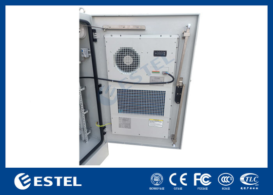SGCC Dubbelwandige buitentelecomkas met 48VDC airconditioner en ventilator
