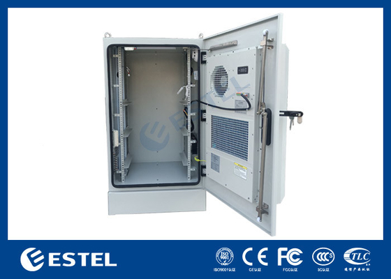 SGCC Dubbelwandige buitentelecomkas met 48VDC airconditioner en ventilator