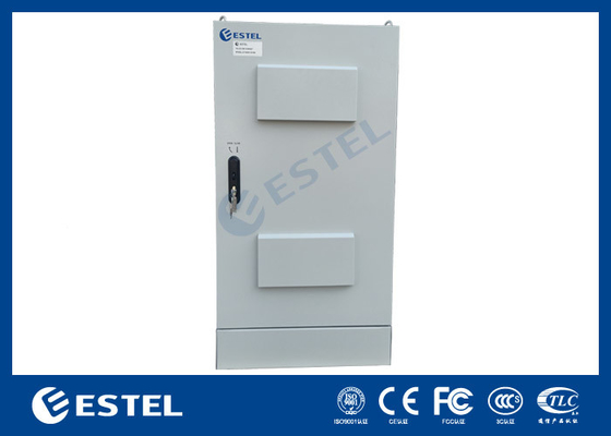 Sandwichstructuur Waterdicht Outdoor Telecom Kabinet Met Omgevingssensoren LED-lampen