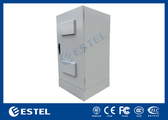 Sandwichstructuur Waterdicht Outdoor Telecom Kabinet Met Omgevingssensoren LED-lampen