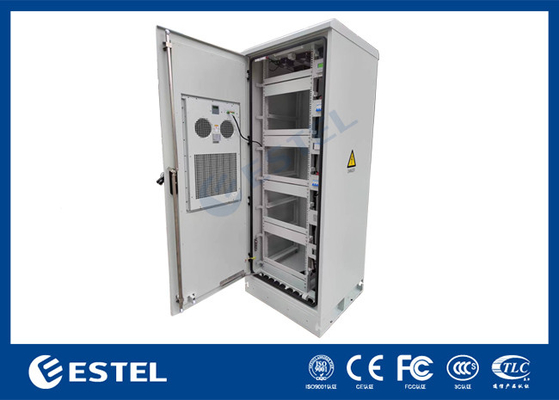 Buitenste vloer gemonteerde kast 19 inch rack 40U gebruikersruimte met PDU