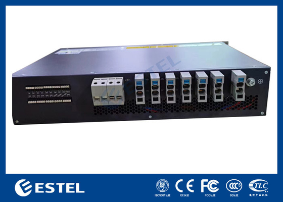 DC48V Rack Mount Rectifier 90A Hoge capaciteit 220VAC Telecom Single Phase Rectifier
