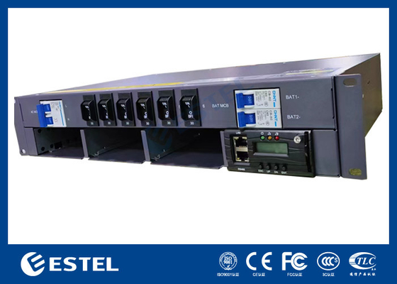 DC48V Rack Mount Rectifier 90A Hoge capaciteit 220VAC Telecom Single Phase Rectifier
