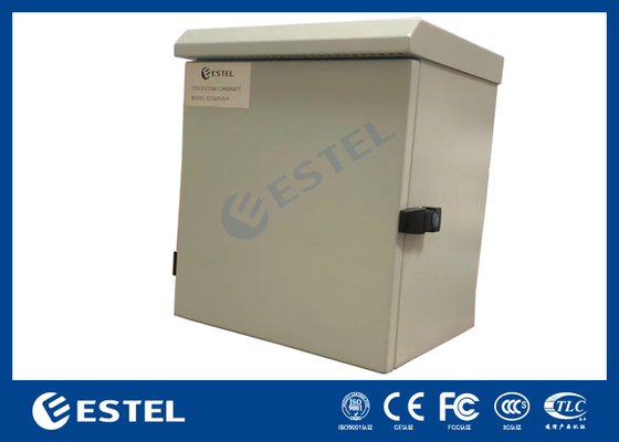 DIN Rail Pole Mount Weatherproof Enclosure Ventilators Op Top Met Temperatuur Controller