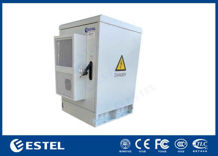 Een voordeur IP55 buitenkas met 16U gebruikersruimte koeling met airconditioner