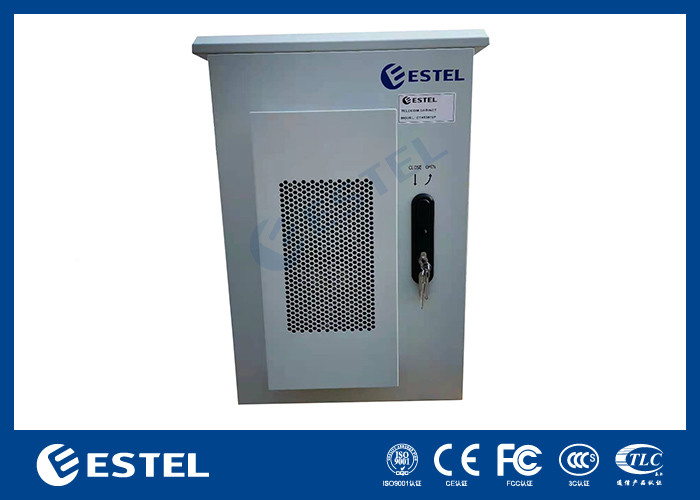 Muurstapel gemonteerd buiten telecomkas met TEC koeler 19 inch Rack 7U gebruikersruimte